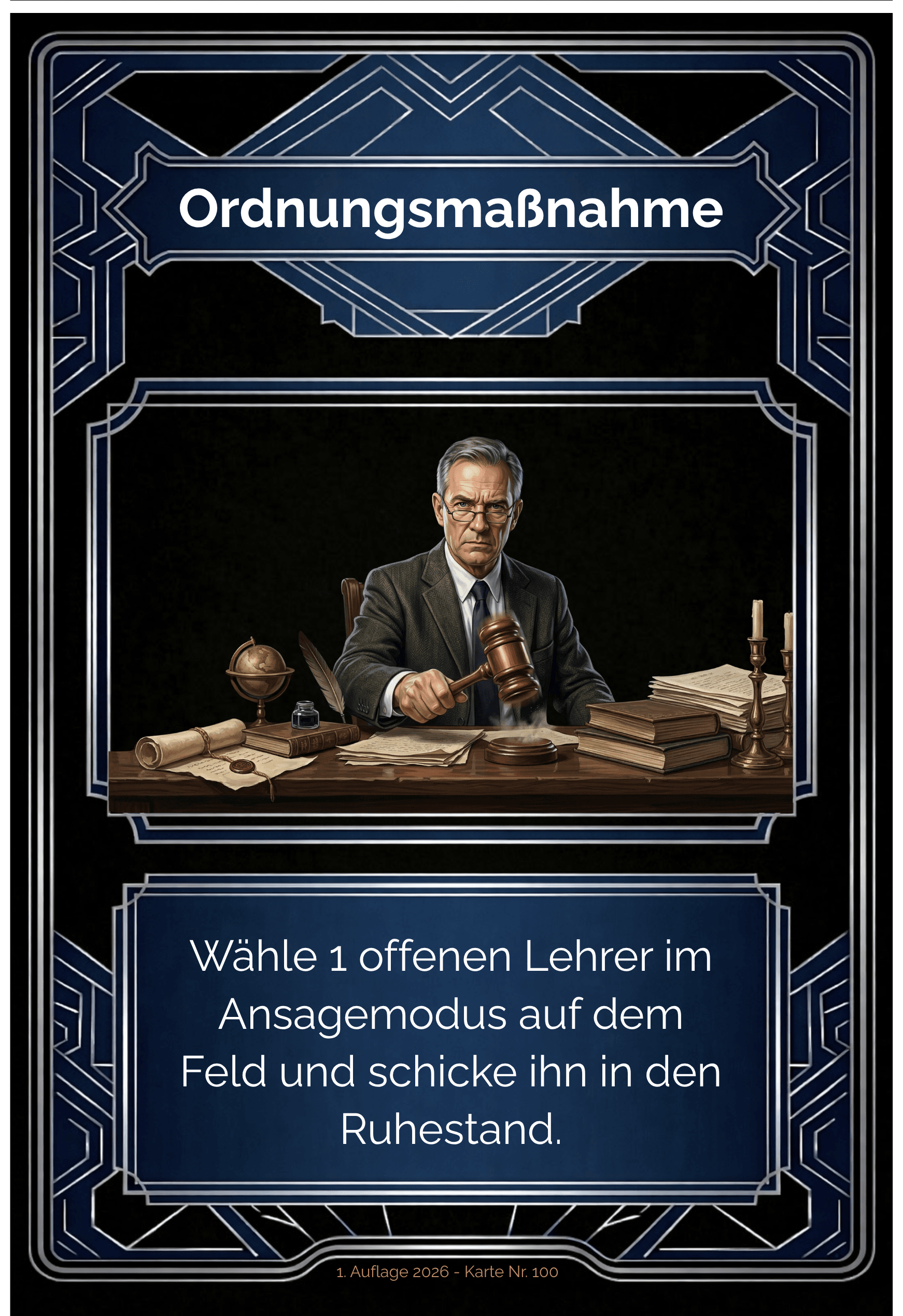 Karte Ordnungsmaßnahme