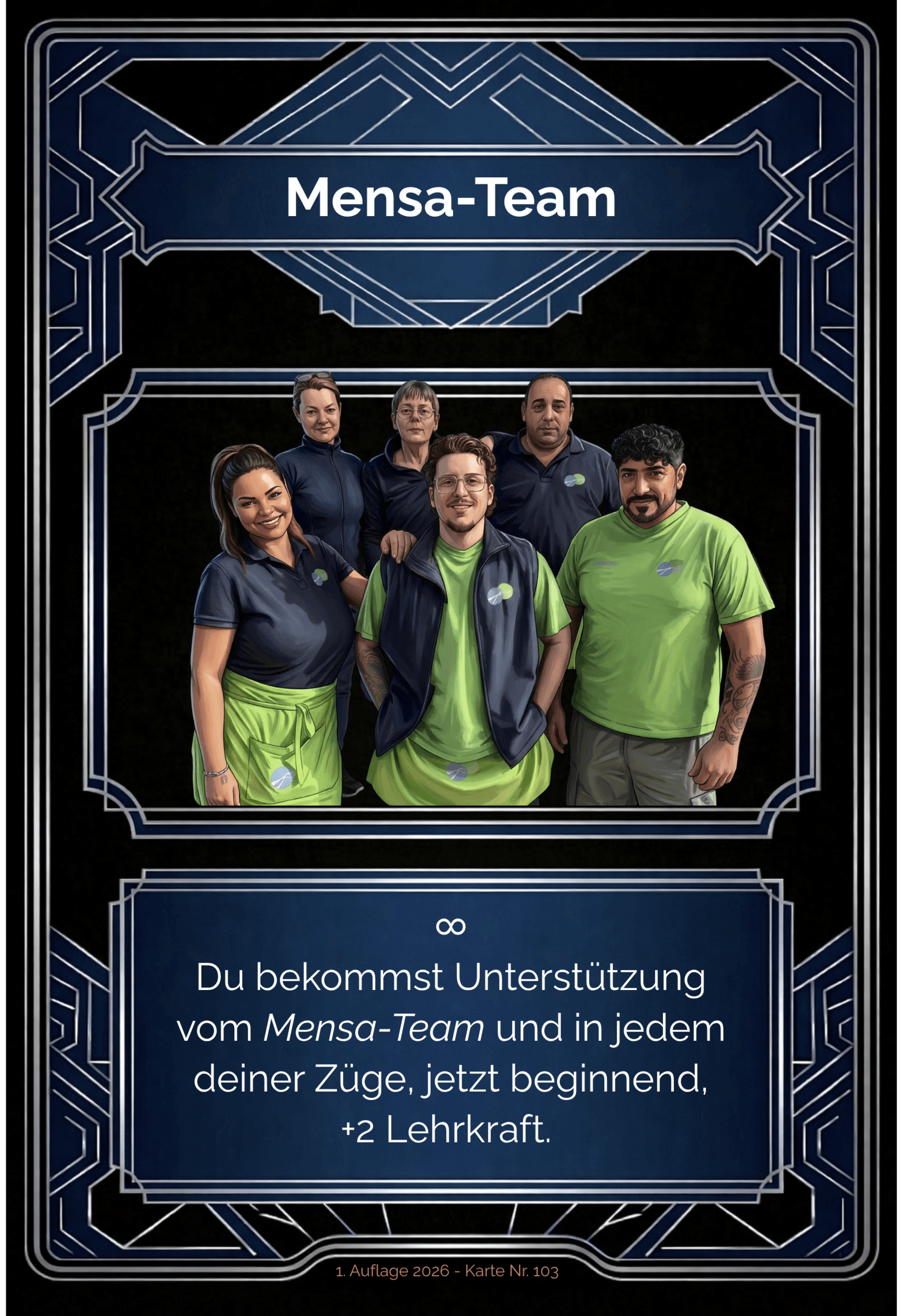 Karte Mensa-Team