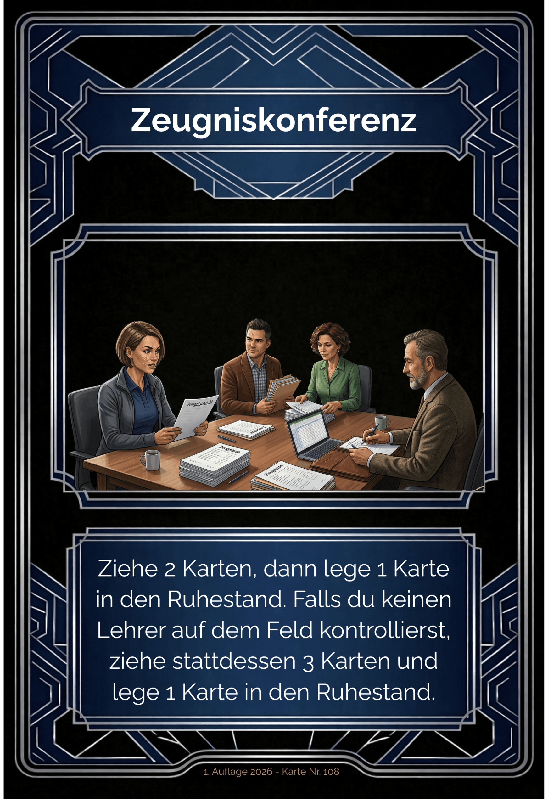 Karte Zeugniskonferenz