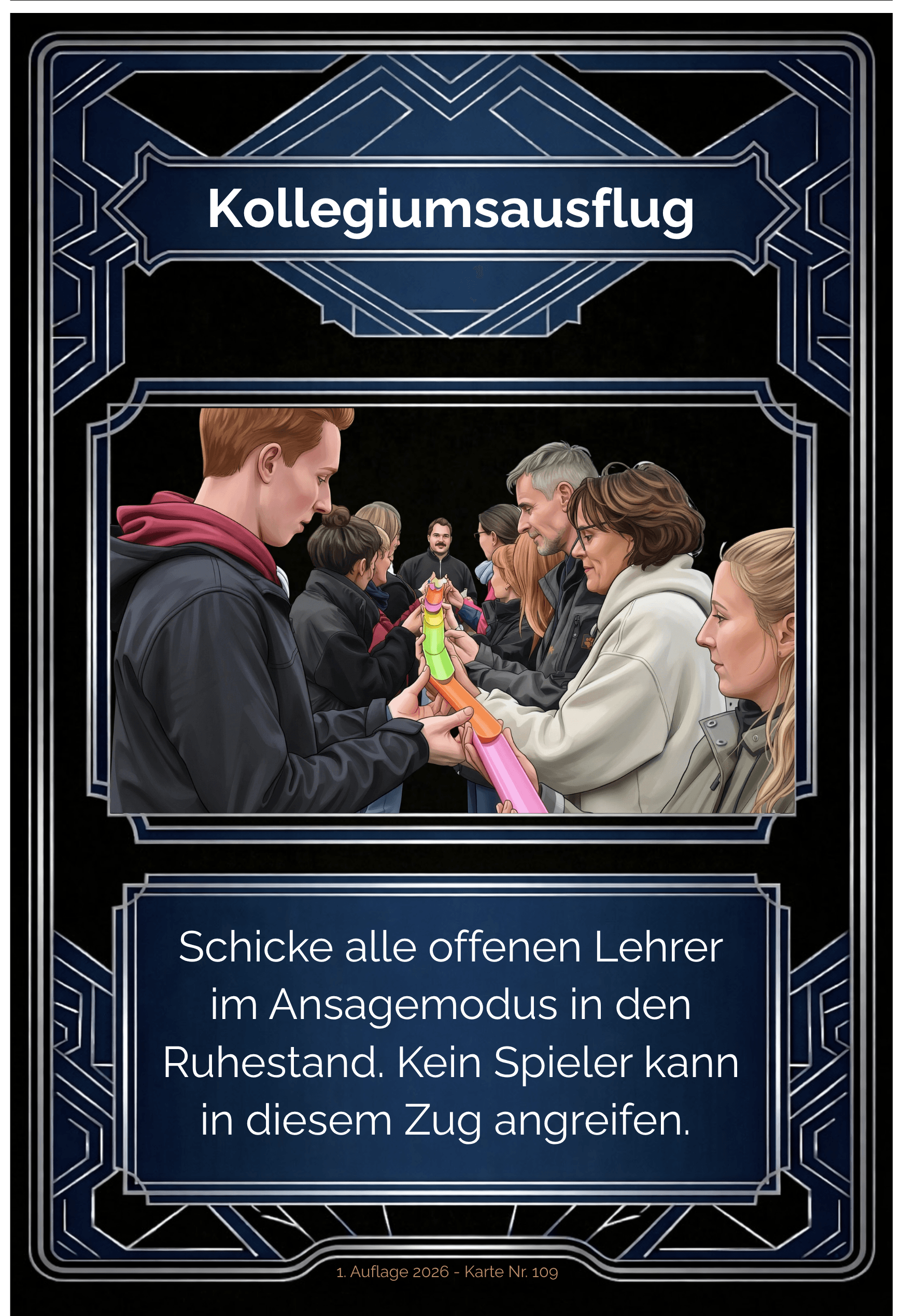 Karte Kollegiumsausflug