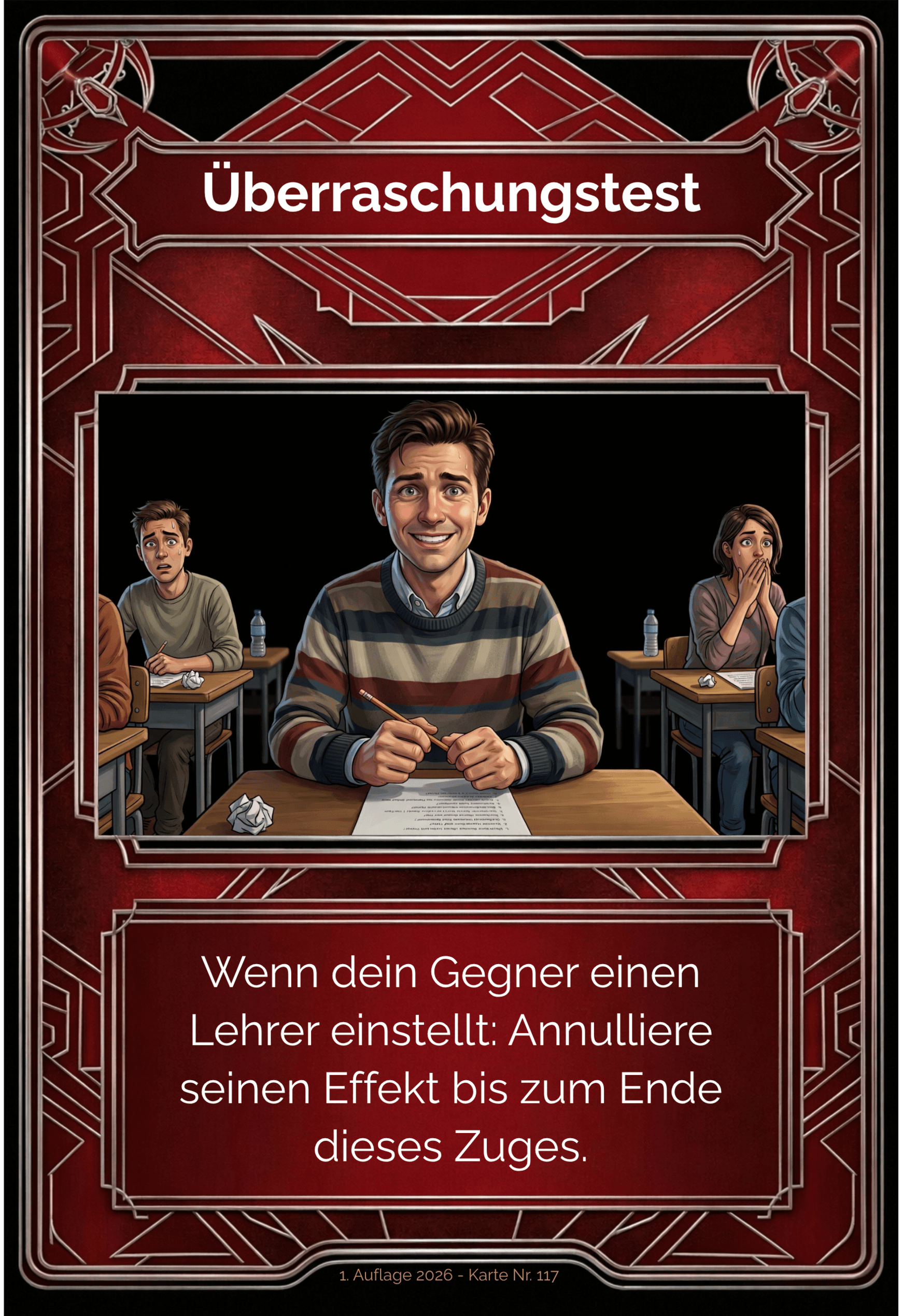 Karte Überraschungstest