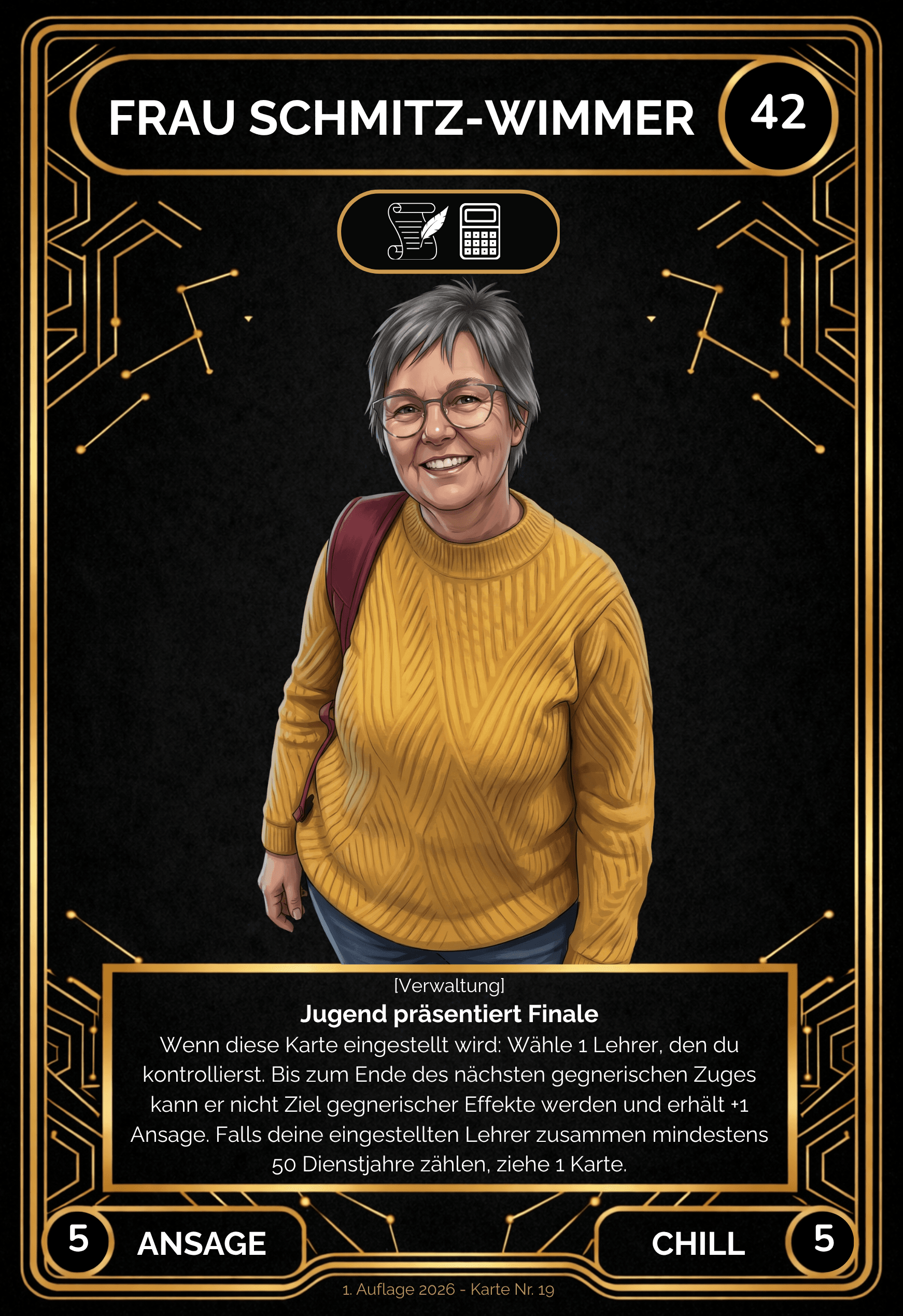 Karte Frau Schmitz-Wimmer