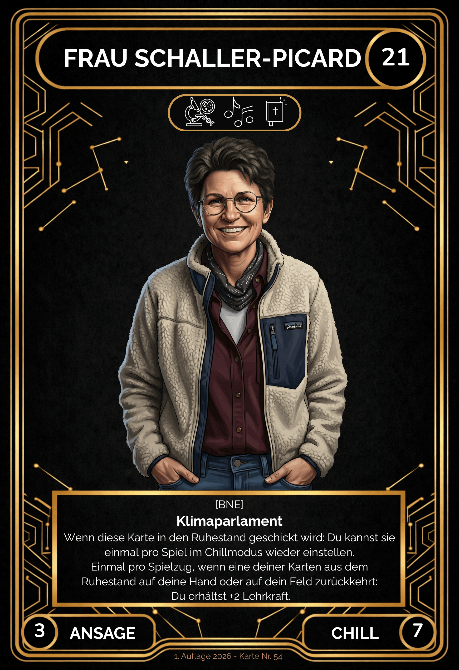 Karte Frau Schaller-Picard