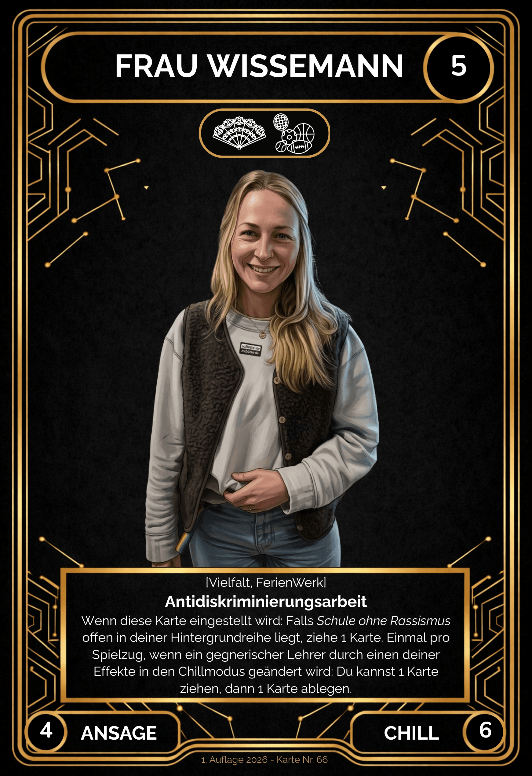 Karte Frau Wissemann