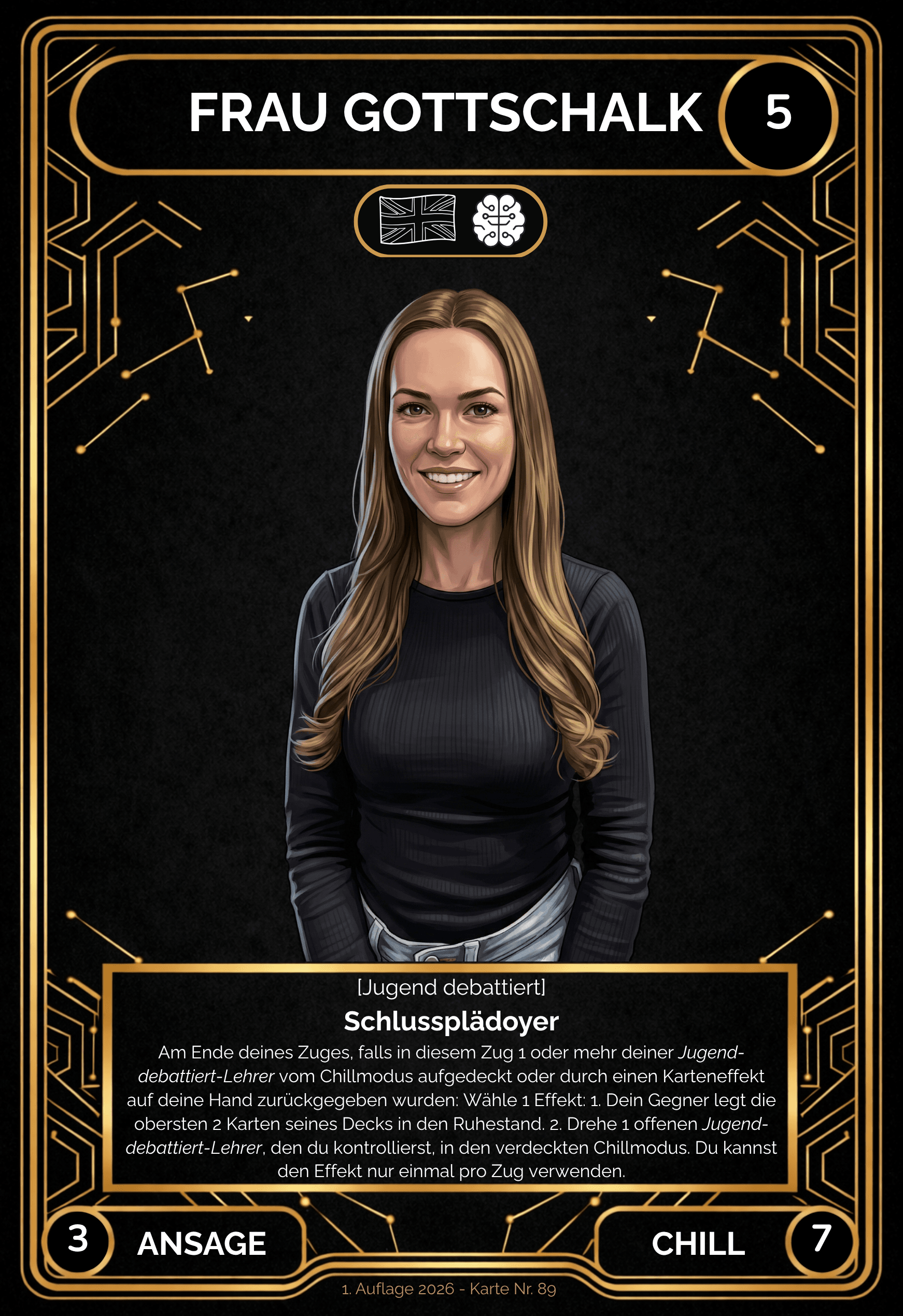 Karte Frau Gottschalk