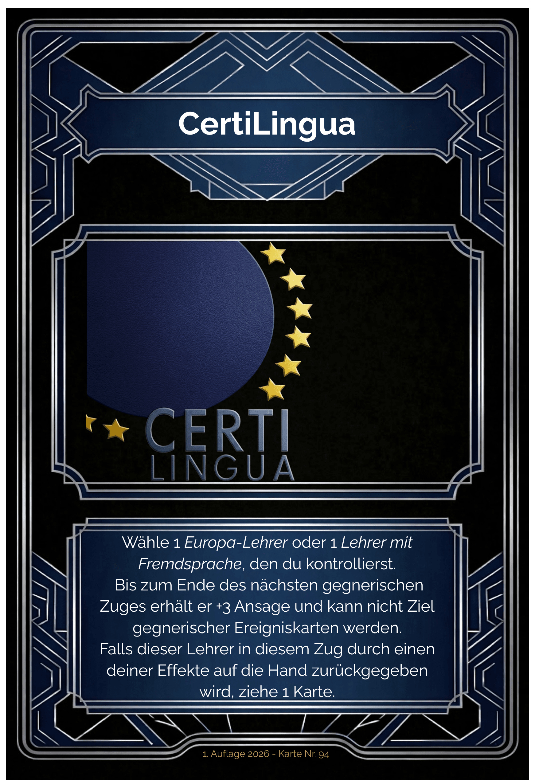 Karte CertiLingua