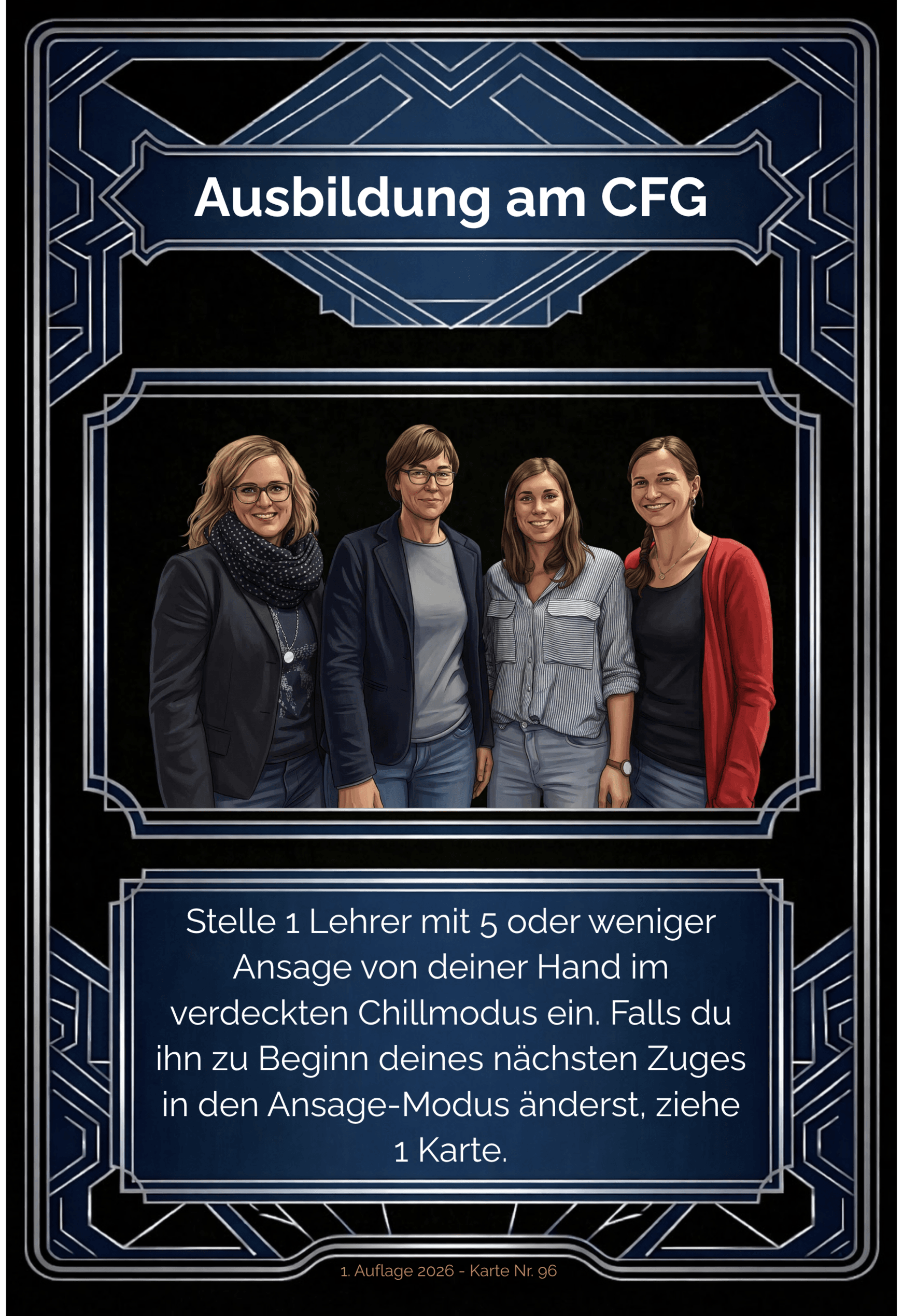 Karte Ausbildung am CFG