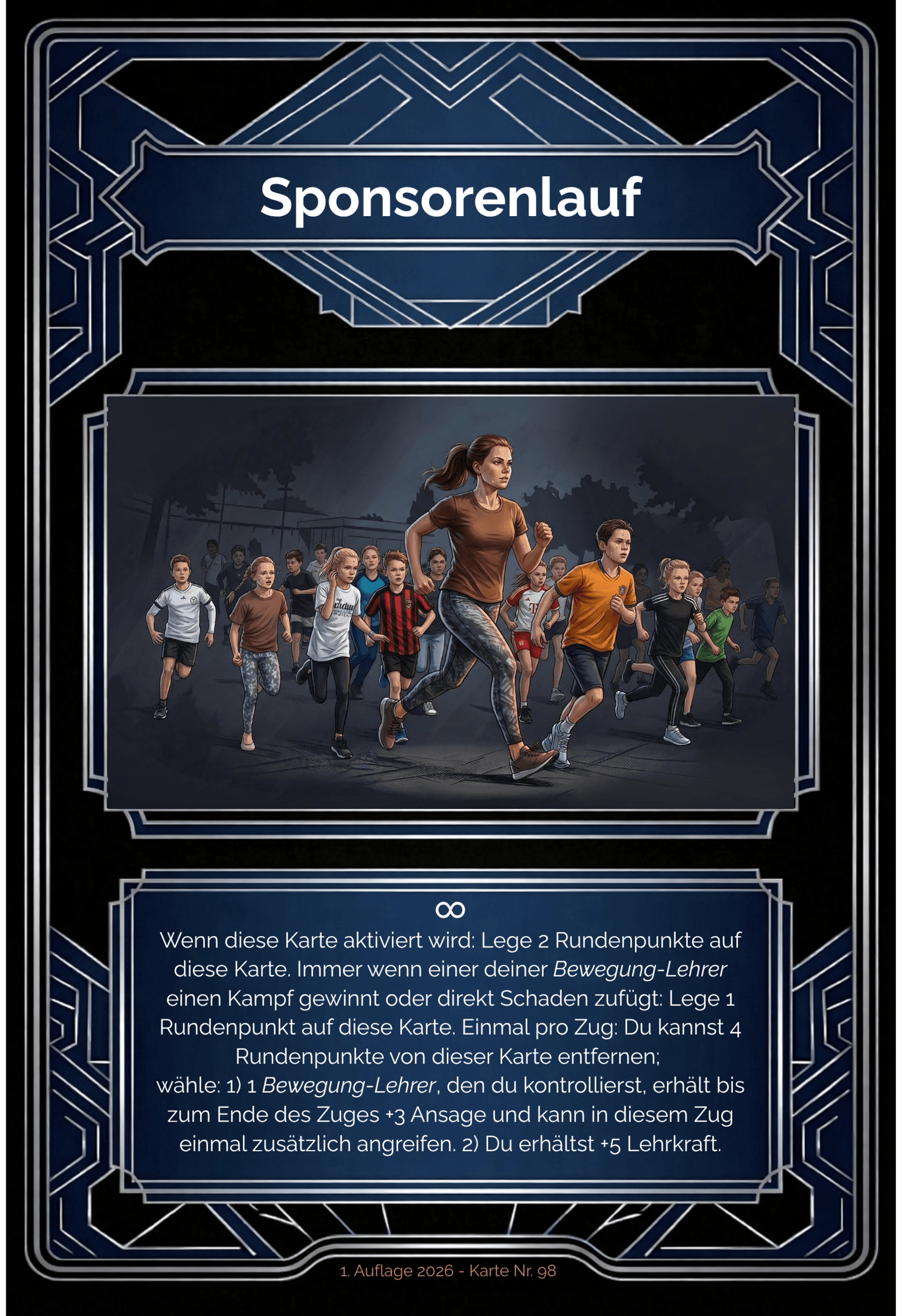 Karte Sponsorenlauf