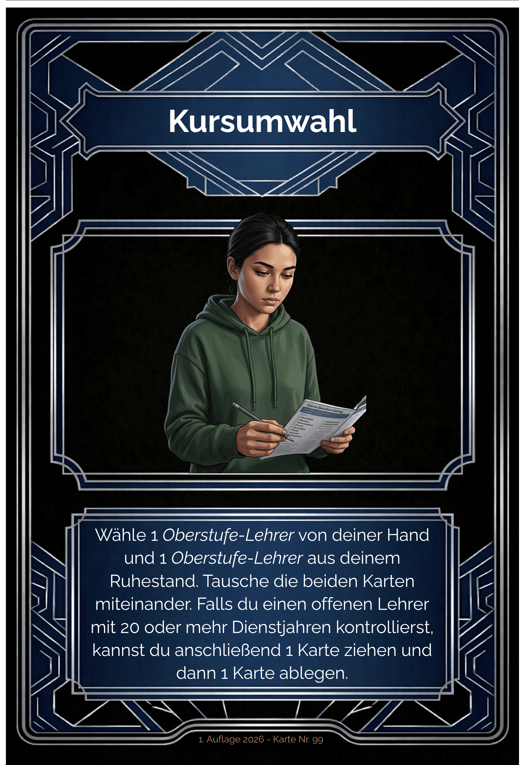 Karte Kursumwahl